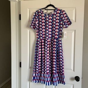 Lularoe Amelia dress, Large